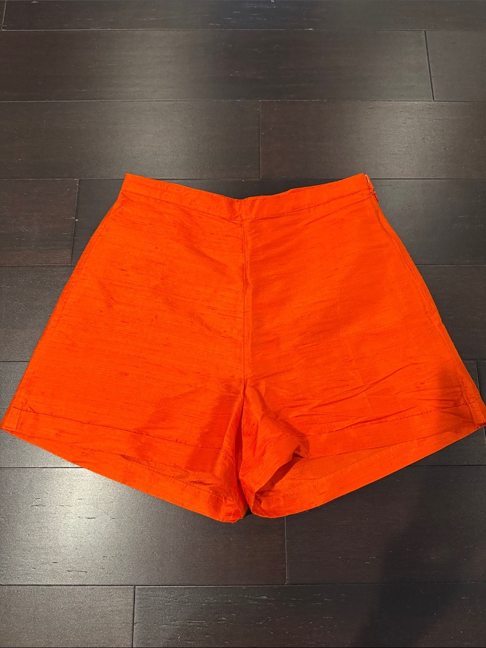 Julia Amory Kelly Shorts Dupioni